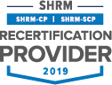 SHRM Recertification Provider CP-SCP Seal 2019