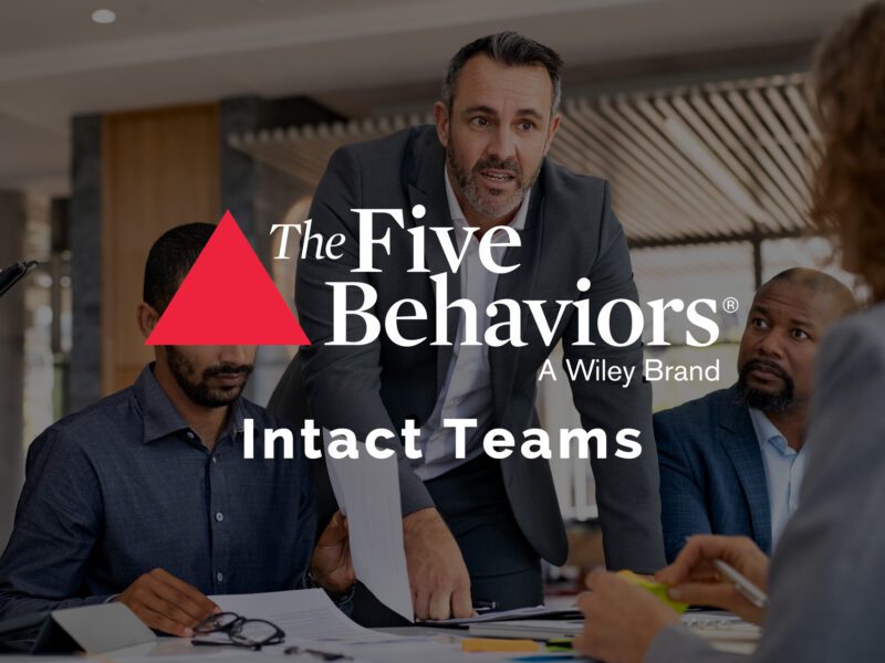 The Five Behaviors® Program for Intact Teams